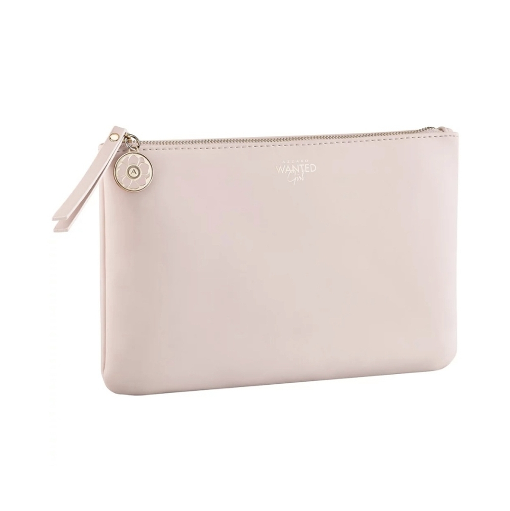 NEW Azzaro Wanted Girl Large Pink Clutch Pouch Bag